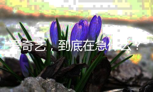 爱奇什么到底在急艺，